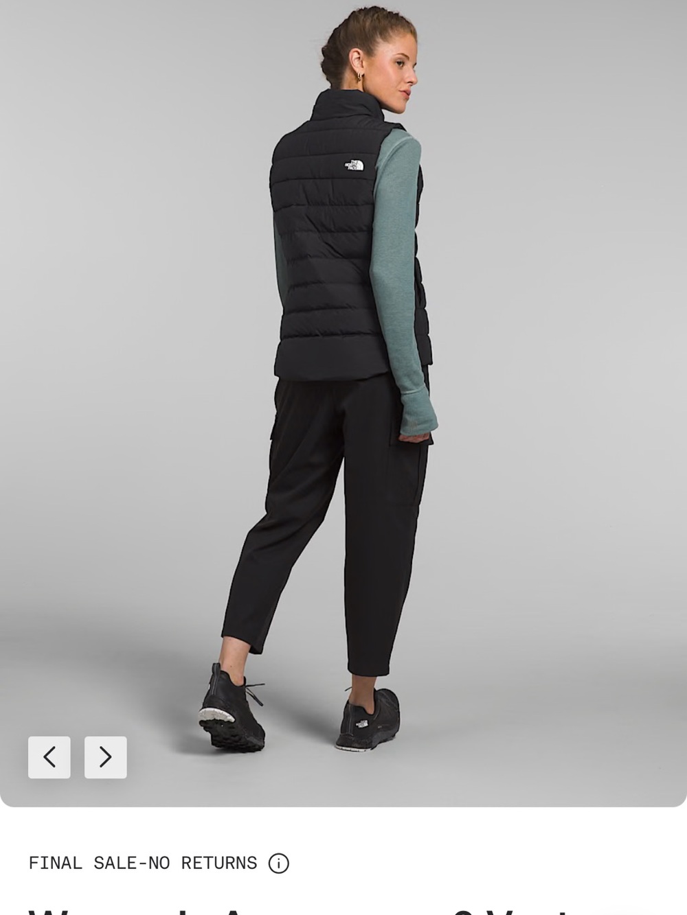 The North Face - Women’s Aconcagua 3 Vest in Black - Picture 3 of 13